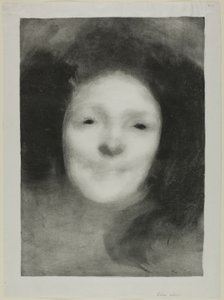 Elise hymyilee tekijältä Eugène Carrière