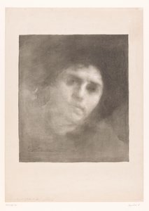 Madame Carrieren muotokuva Rouva Eugene Carriere tekijältä Eugène Carrière