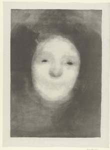 Estudi del cap de dona somrient Elise riu Etude de Femme ou Elise generosa L