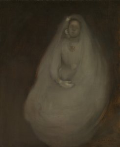 Ensimmäinen ehtoollinen, n. 1896. tekijältä Eugène Carrière