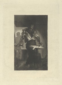 Seppä, 1833, 1833. tekijältä Eugène Delacroix