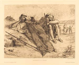 Oranin arabit tekijältä Eugène Delacroix