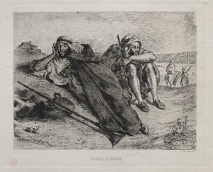 Oranin arabit tekijältä Eugène Delacroix