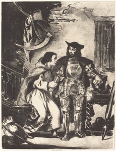 Veli Martin Goetzin kanssa tekijältä Eugène Delacroix