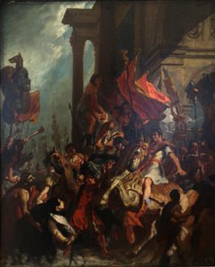 Ranskalainen:  Trajanuksen oikeus. tekijältä Eugène Delacroix