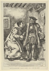 Goetz ja herra Martin, vuoden 1845 jälkeen, vuoden 1845 jälkeen. tekijältä Eugène Delacroix