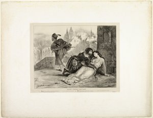 Jane Shore tekijältä Eugène Delacroix