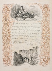 Algerin juutalainen ja katu Algerissa tekijältä Eugène Delacroix
