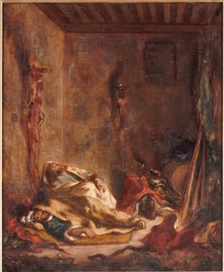 Meknesin vartiotupa tekijältä Eugène Delacroix