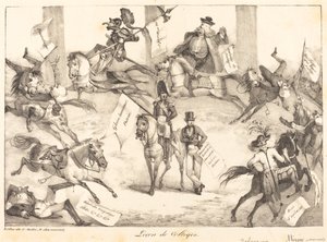 Holvitunti (temppuratsastus) tekijältä Eugène Delacroix