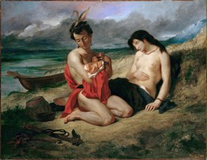 Natchez tekijältä Eugène Delacroix