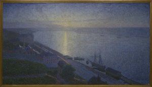 Auringonlasku, 1895