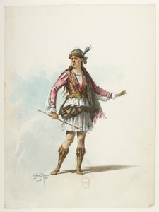Btv1b84558104 42 - Saint-Saëns - Henrik VIII - Pukumallit - Lacoste - 42. Costume tekijältä Eugene Lacoste