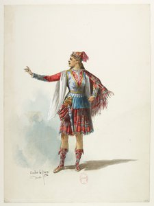 Btv1b84558104 44 - Saint-Saëns - Henrik VIII - Pukumallit - Lacoste - 44. Costume tekijältä Eugene Lacoste