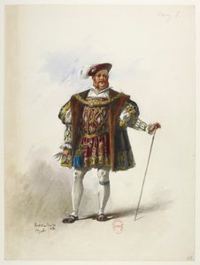 Btv1b84558104 59 - Saint-Saëns - Henry VIII - Maquettes de costumes - Lacoste - 59. Henry VIII tekijältä Eugene Lacoste