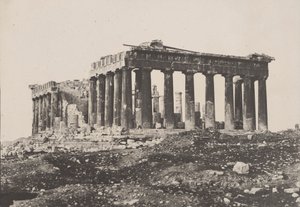 Parthenon, 1852. tekijältä Eugène Piot