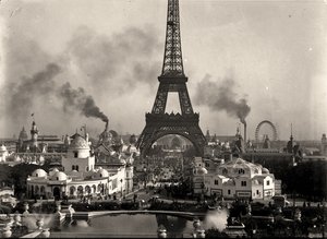 Näkymä Pariisin maailmannäyttelyyn. 1900 tekijältä Eugène Trutat