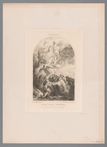 Hemelvaart van Maria Maria virgo assumpta (otsikko esineessä) tekijältä Eugène Van Maldeghem