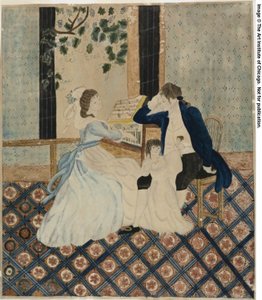 Perheryhmä Pianolla tekijältä Eunice Pinney
