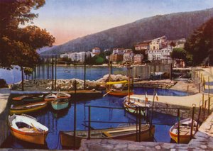 Opatija, nyt Opatija Kroatiassa: Porticciuolo, josta on näkymät eteläiselle kävelykadulle (kuva) tekijältä European Photographer