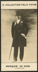 Albert-Jules-Felix-Philippe Marquis De Dion, auto tekijältä European Photographer