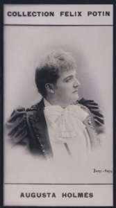 Augusta Holmes (1850-1902) (m/v valokuva) tekijältä European Photographer