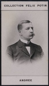Auguste Andree (1854) (s/w valokuva) tekijältä European Photographer