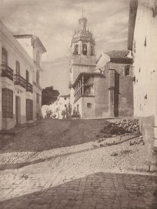 Eglise Santa Maria la Mayor, A Ronda (s/w valokuva) tekijältä European Photographer