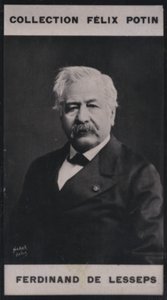 Ferdinand-Marie de Lesseps (1805-1894) (m/v kuva) tekijältä European Photographer