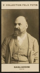 Gagliardini, maalari (valkoinen kuva) tekijältä European Photographer