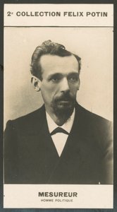 Gustave-Emile Measurer, poliitikko tekijältä European Photographer