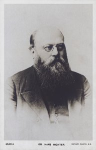 Hans Richter, itävaltalainenunkarilainen kapellimestari (m/v kuva) tekijältä European Photographer