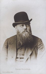 Hans Richter, itävaltalainenunkarilainen kapellimestari (m/v kuva) tekijältä European Photographer