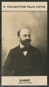 Jean-Baptiste-Fernand Dubief, poliitikko tekijältä European Photographer