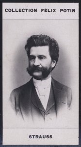 Johann Strauss (1825-1899) (m/w kuva) tekijältä European Photographer
