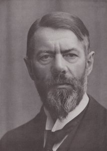 Max Weber, saksalainen historioitsija ja taloustieteilijä (s/w-kuva) tekijältä European Photographer
