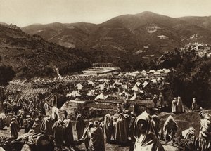 Moulay-Idris, Pilgrims Camp (m/w kuva) tekijältä European Photographer