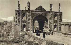 Persia, Teheran, Kaupungin portti (s/w kuva) tekijältä European Photographer