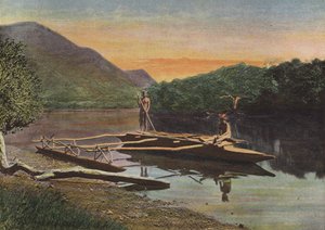 Pirogue of the Riviere De Monio tekijältä European Photographer