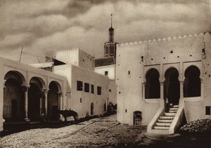 Tanger, aarrekammio ja tuomioistuin (s/w valokuva) tekijältä European Photographer