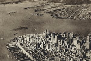 Yhdysvallat, New York, Manhattanin sydän (s/w-kuva) tekijältä European Photographer
