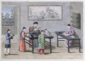 Kiinalainen koulu, noin 1810 tekijältä European School