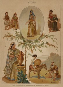 Afrikka (väri litho) tekijältä European School