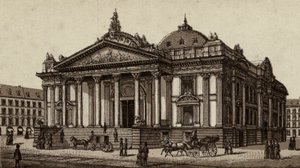 Bruxelles / Bryssel: Pörssi (litho) tekijältä European School