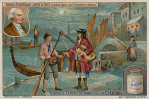 Carlo Goldoni elokuvassa The Venetian Gondolier or the Lovers Scon tekijältä European School