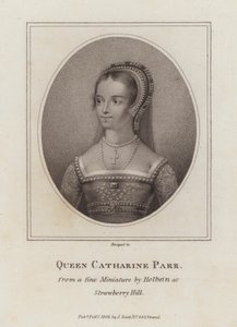 Catherine Parr, kuningas Henry VIII:n kuudes vaimo (kaiverrus) tekijältä European School
