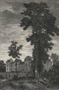 Chateau De M. M. Pereire Armainvilliersissä (kaiverrus) tekijältä European School