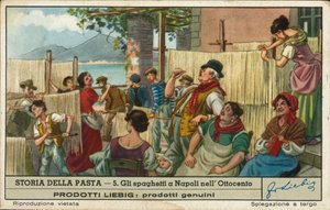 Spagettien kuivaus, Napoli tekijältä European School