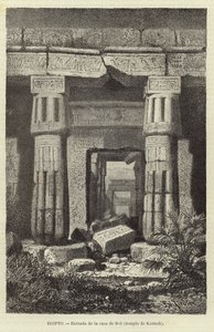 Egypti - Setin talon sisäänkäynti
