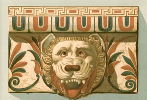 Terrakotta-fragmentteja löydettiin Metapontimista vuonna 1828 tekijältä European School